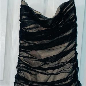 Armani Exchange Strapless mini dress!